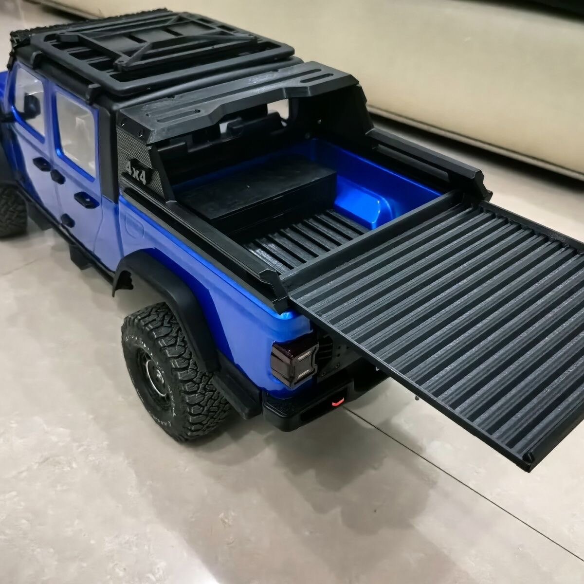 Racing Arcade Cabinet - RC Retractable Rear Bed For RLAARLO