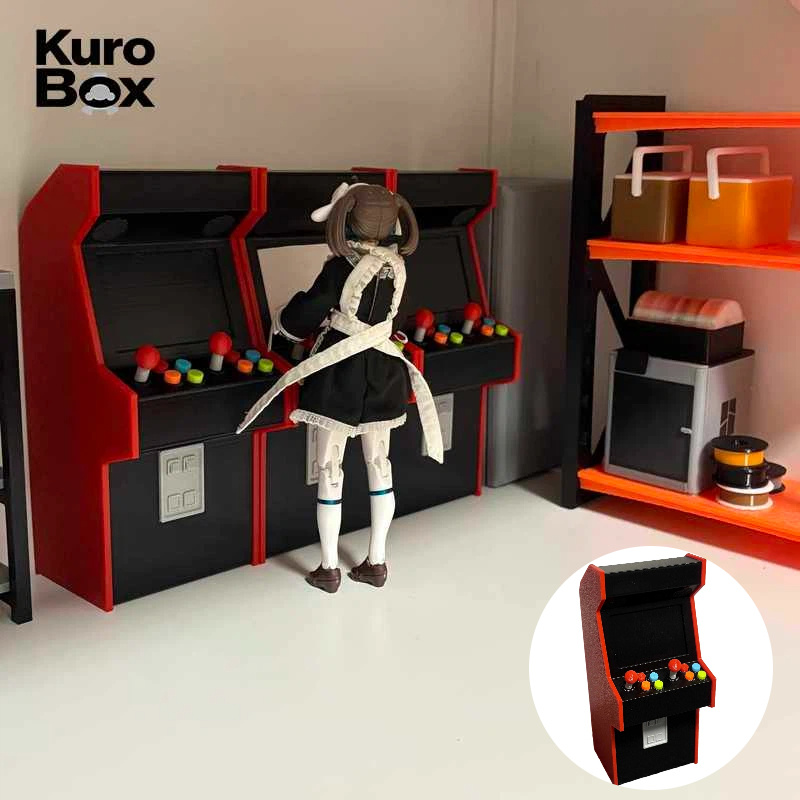 Arcade Games & Vending Co - 1:12 Mini Arcade Game Machine Model