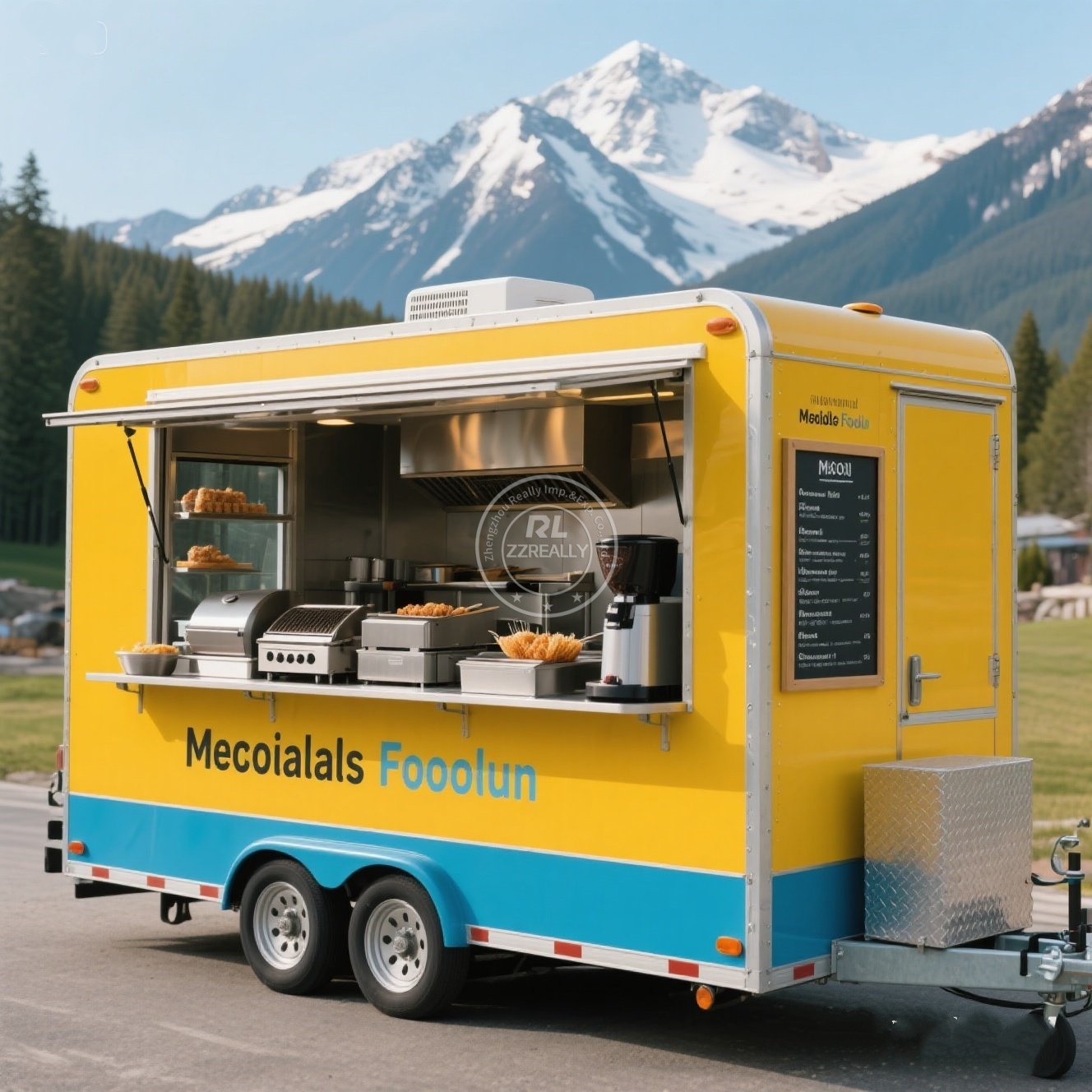 Hot Dog Vending Cart - Customizable Food Trailer Manufacturer Small Mobile