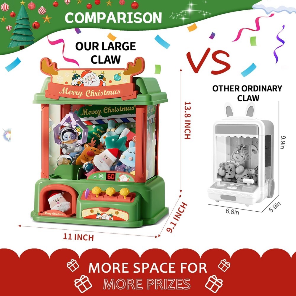 Christmas Claw Machine For Kid - Vending Arcade Games ulasan dan harga