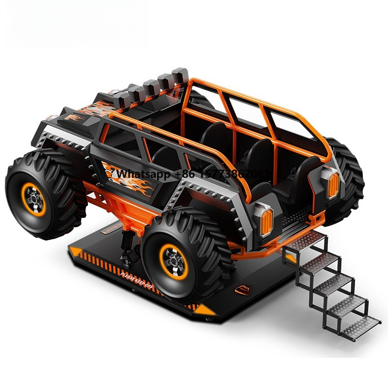 6-Person VR Racing Shooting Si - 9D Vr Simulator ulasan dan harga