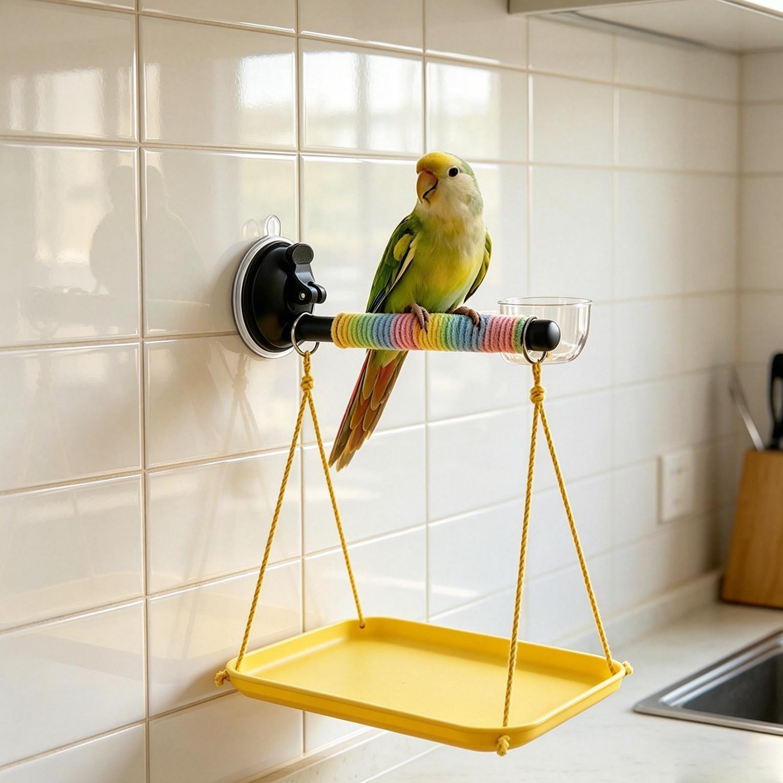 Bird Perch with Suction Cup an - Racing Arcade Cabinet ulasan dan harga