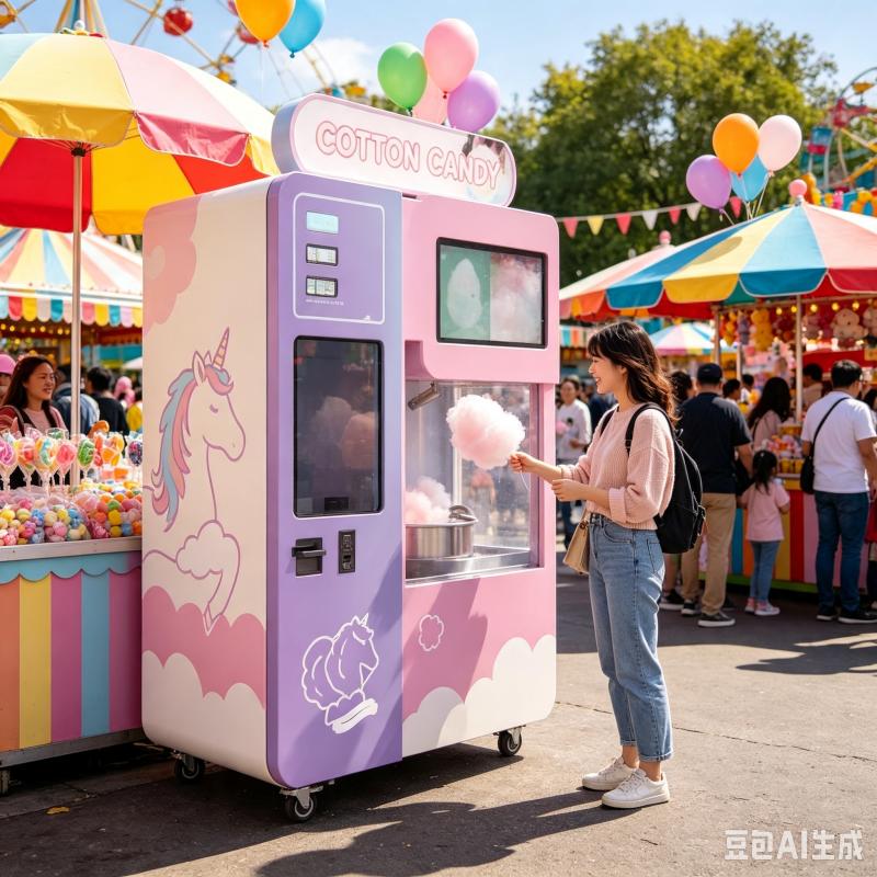 Customized Cotton Candy Vendin - Candy Floss Machine ulasan dan harga